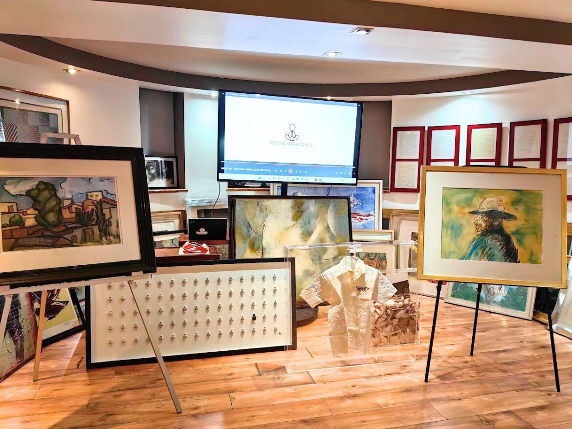 Fundación Medita México presenta su 3ª Subasta con Causa en CDMX. Arte.